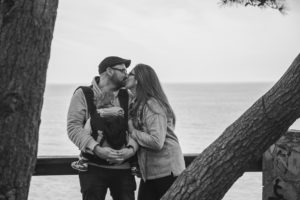 Fotografía familiar en Oviedo, Asturias.