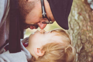 Fotografía familiar en Oviedo, Asturias.