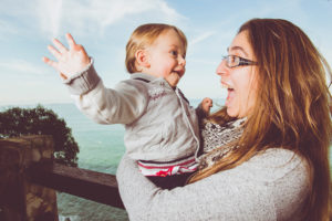 Fotografía familiar en Oviedo, Asturias.