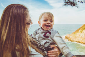 Fotografía familiar en Oviedo, Asturias.