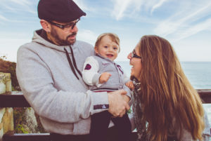 Fotografía familiar en Oviedo, Asturias.