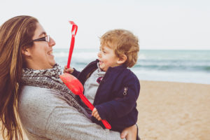 Fotografía familiar en Oviedo, Asturias.