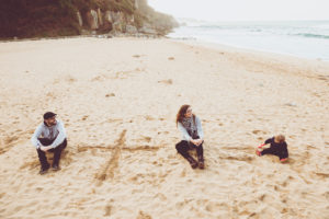 Fotografía familiar en Oviedo, Asturias.